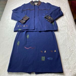 Alegre Vintage Jacket and Skirt Set